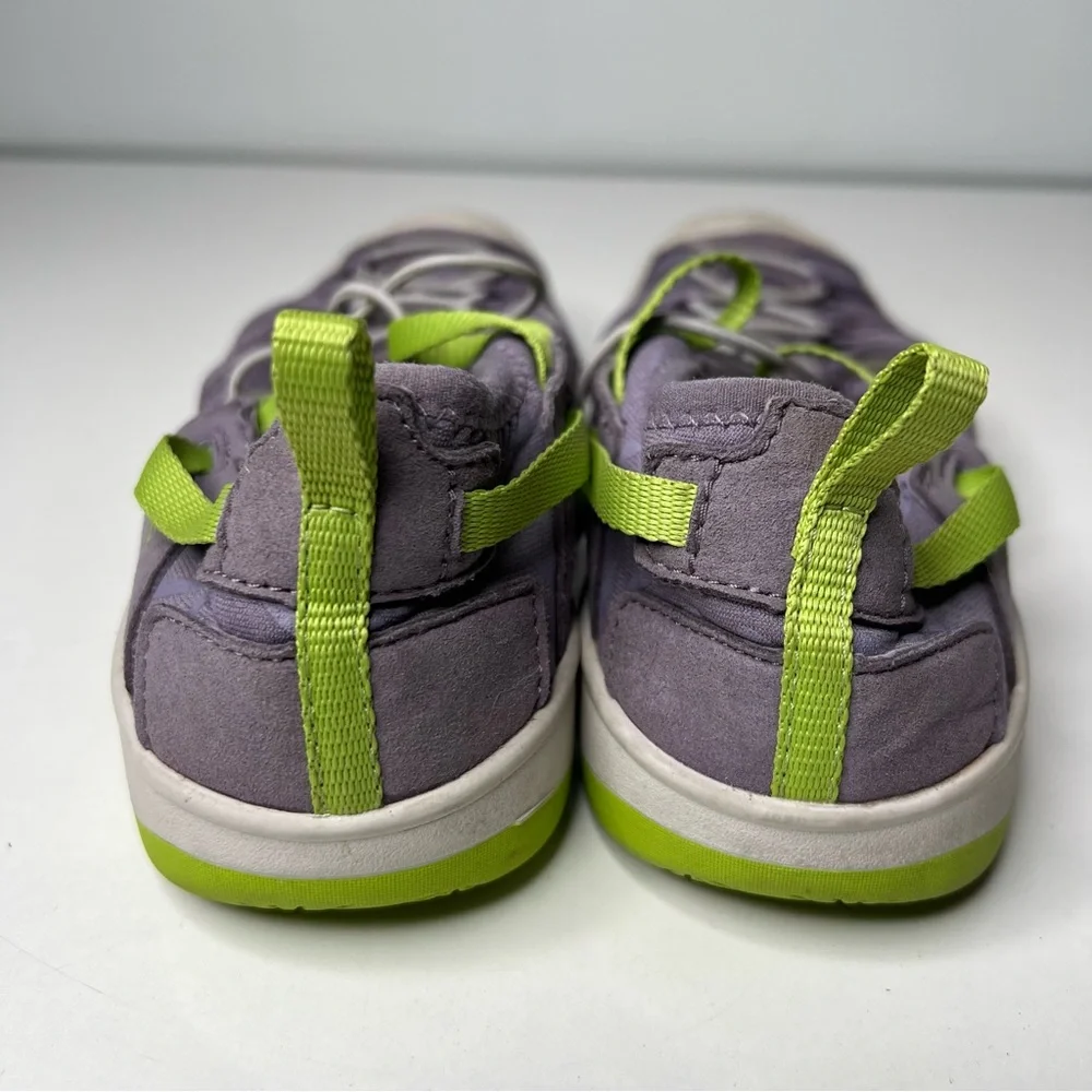 Keen Moxie Big Kids Sport Sandal Water Shoes Size 4 Purple Green